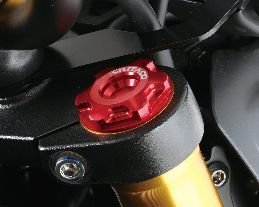 KITACO Набор болтов передней вилки Тип Красный Grom Monkey 125 Dax 125 (Хонда 1) (JC92), (JB02/JB03/JB05), (JB04/JB06), и т.д. 502-1001020