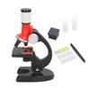 Kids Microscope Kit 1200x Clear Image Adjustable Angle Lens Educational Children Microscope Toy
