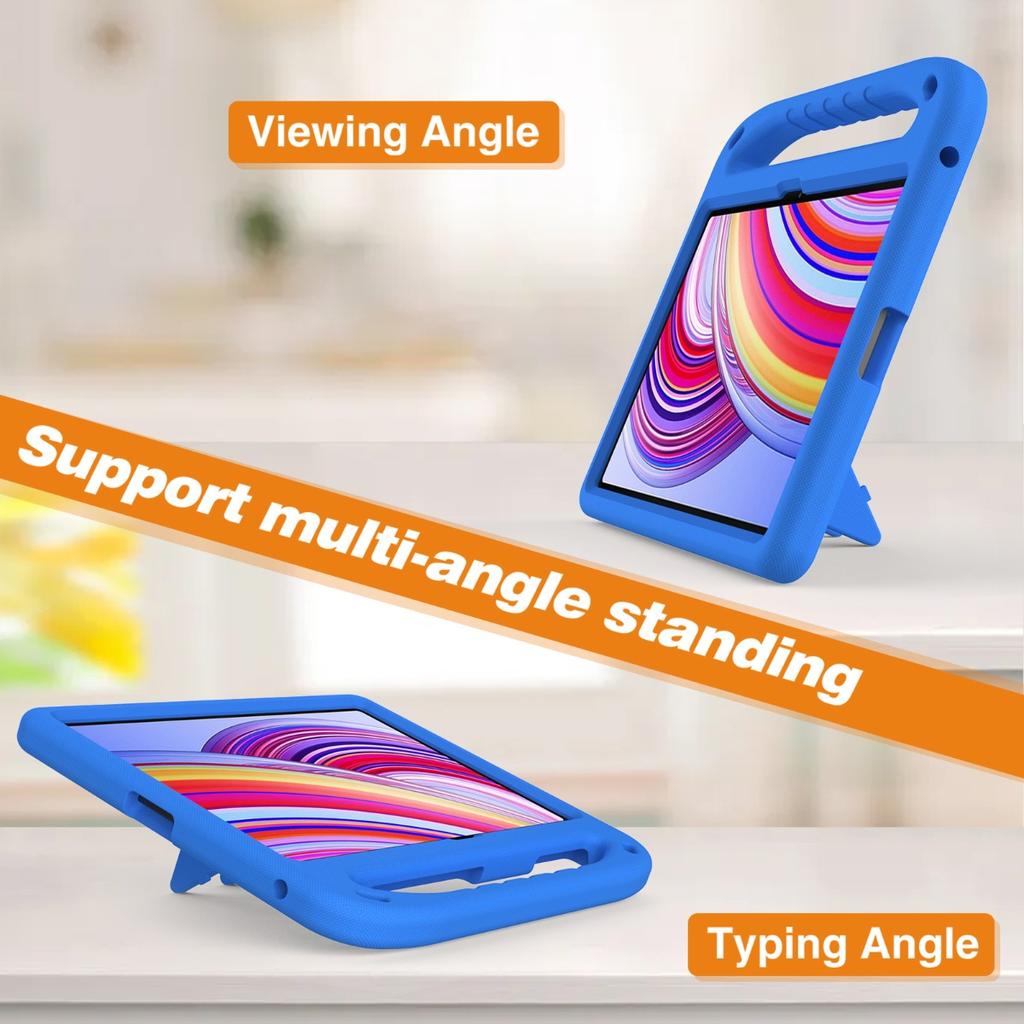 Чехол для планшета Eva Kids для Xiaomi Redmi Pad Pro 12.1 2024 Pad SE 11 2023 Xiaomi Pad 6 6 Pro 5 Kickstand Cute с кронштейном Противоударный защитный чехол