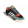 Adidas Оригинальные низкие кеды Rivalry Low с нескользящей подошвой для скейтбординга, унисекс, зеленый, оранжевый, черный FV4914