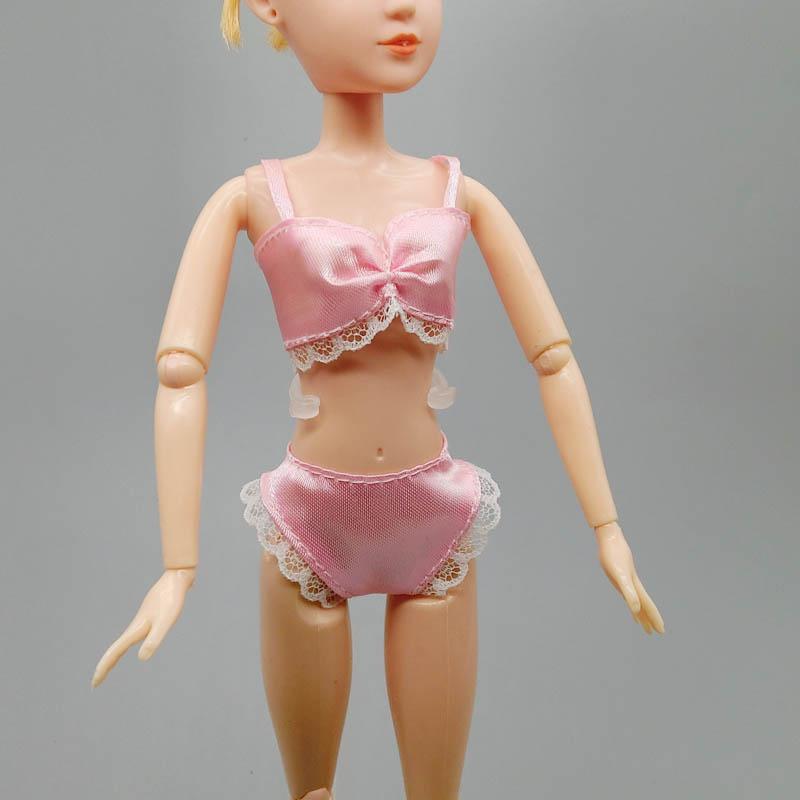1 компл., сексуальные пижамы, нижнее белье, кружевное длинное пальто + бюстгальтер + нижнее белье, одежда для куклы Барби, платье, нижнее белье, кружевные платья