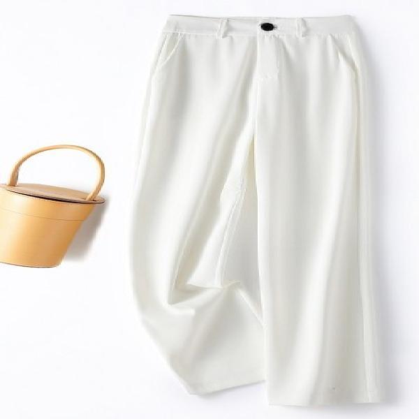 New Arrival Women's Straight Leg Suit Pants To Show Your Height, High-end Luxury Counter Boutique