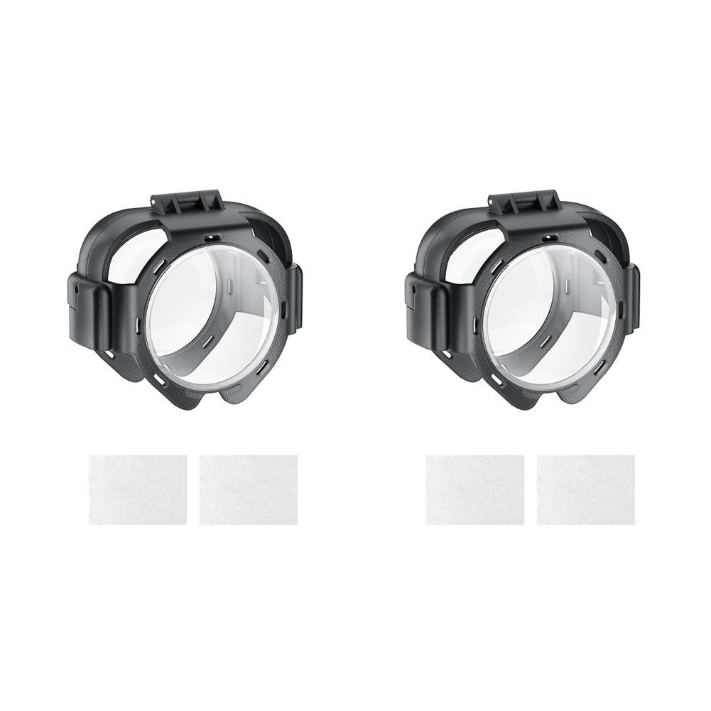 5-1PCS Optical Glass Lens Protective Cover for Insta360 X5 Camera Anti-Scratch Snap-on Lens Guard Camera Lens Accessories