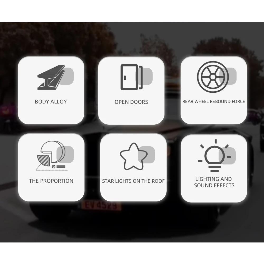 1/32 Scale Rolls Royce Phantom 6X6 Modified Alloy Diecast Metal Model Car Sound & Light Hobby Collectibles Holiday Gifts for Boyfriend