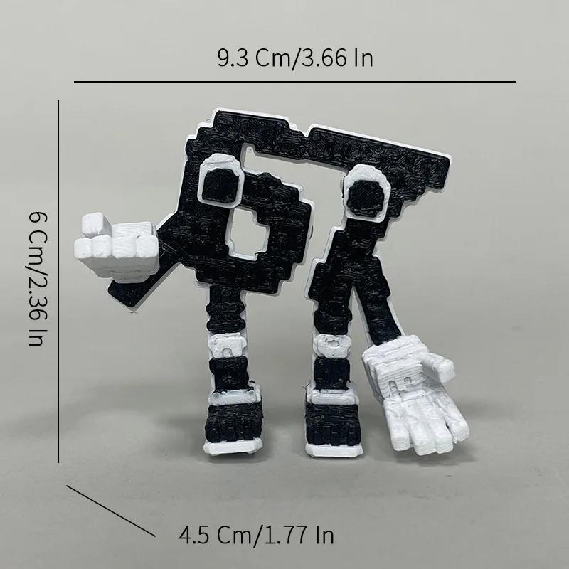 3D-печатные животные «Гниль мозга» Tralalelo Tralala Sharkbricks Подарок для детей Автомобиль Настольный домашний декор