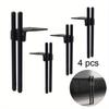 4pcs DIY Furniture Metal Legs Cabinet Feet for Metal Sofa Bedside Coffee Table Wardrobes Feet Replacement Leg Height Adjustable Furniture Table Legs