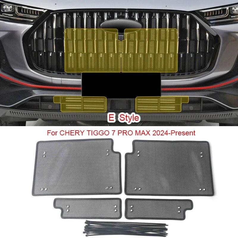 4 шт. автомобильный защитный чехол для воздухозаборника от насекомых, вставка Airin, сетчатый вентиляционный фильтр для гоночного гриля для CHERY TIGGO 7 PRO MAX 2020-2025