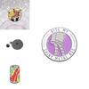 Elegant Multifunctional Cartoon Brooch Alloy Pin For Decorative And Functional Use