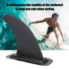 2 Pieces Detachable Surfboard Tail Rudder Plastic Surfing Watershed Fin