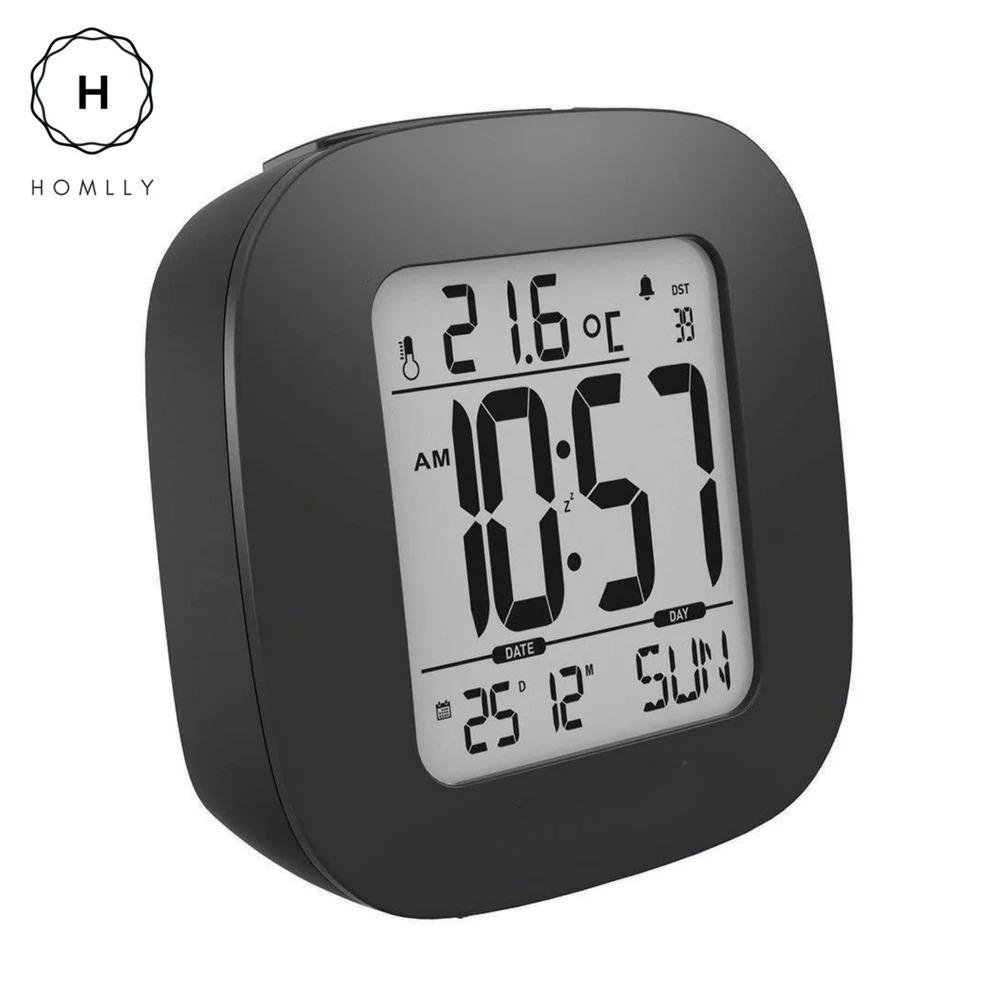 Homlly Travel Multi Function Bedside Home Alarm Clock