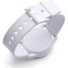 Q&Q SmileSolar GROOVISIONS GRV3013 Солнечные аналоговые часы с водонепроницаемым уретановым ремешком, Белые, RP26J811