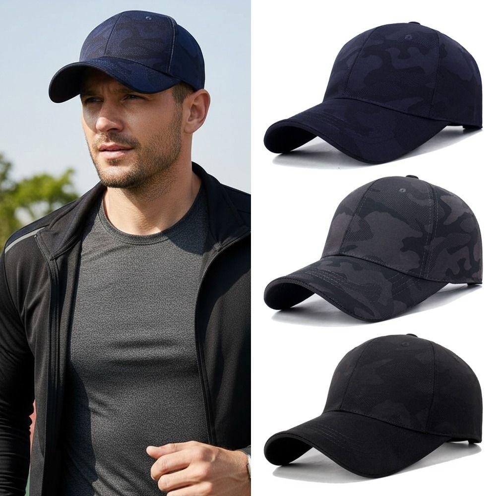 Visor Peaked Cap Camo Sunscreen Hats Fashion Baseball Hats Spring Autumn