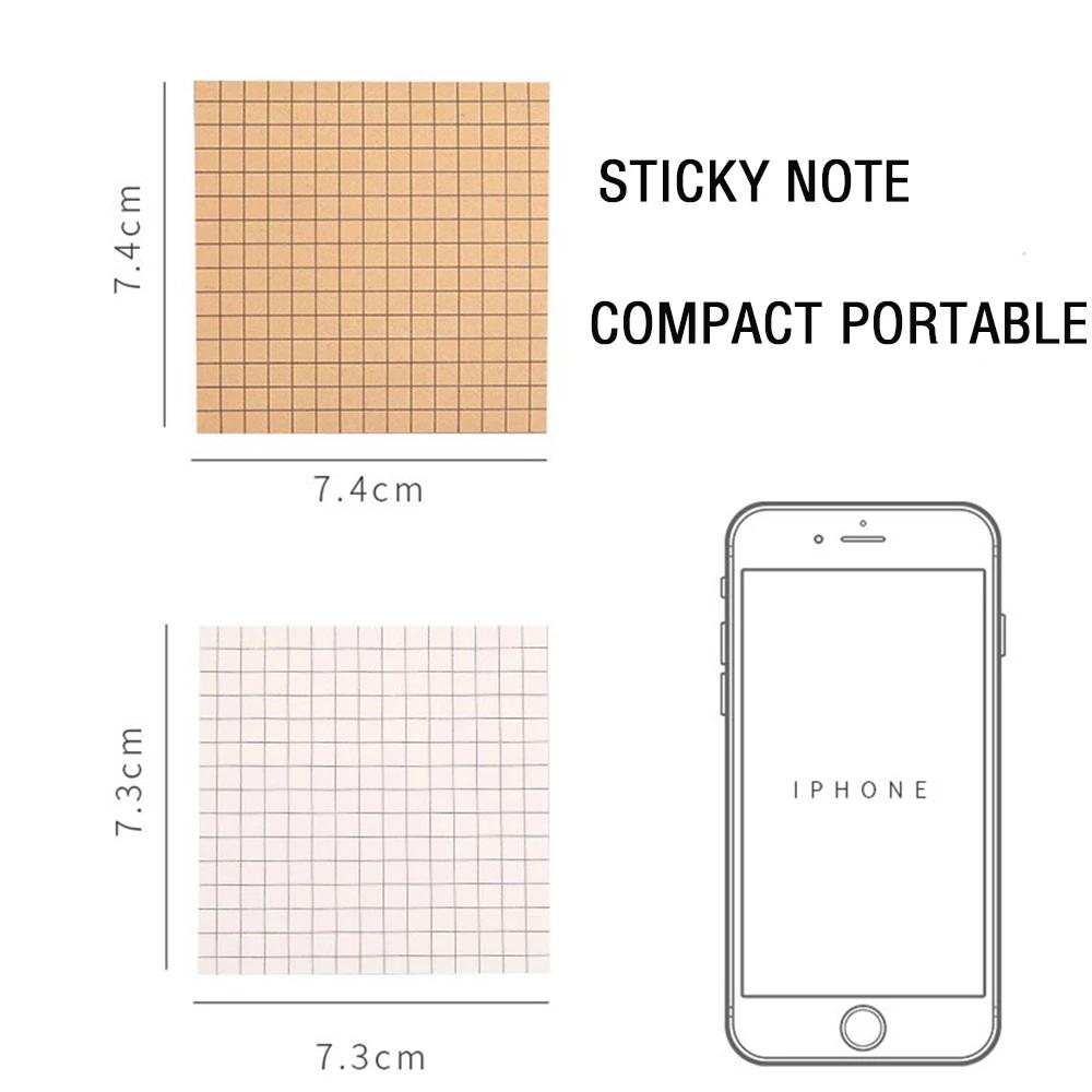 Planner Kraft paper 80sheet/pc Note Paper To do list Notepad Memo Pad Memo Sticky Sticky Notes