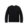 Polo Solid Color Crew Neck Casual Pullover Sweatshirt Men Sweatshirt Black MNPOKNI16821791-001