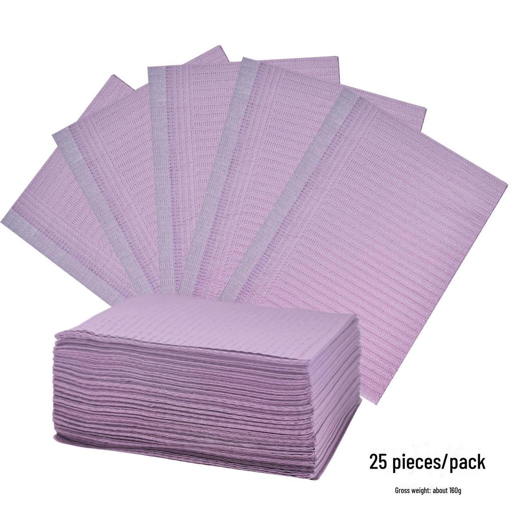 Одноразовые салфетки для маникюра и чистки ресниц - 125 шт./упаковка