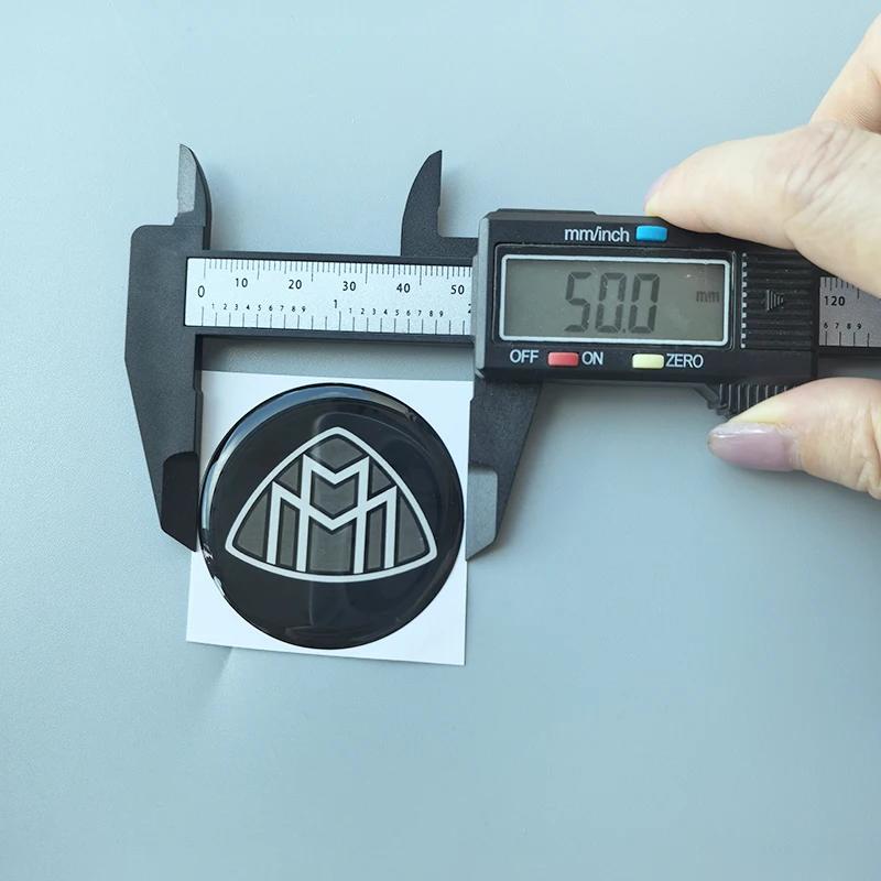 Автонаклейка 2025 Для Benz 11 мм 14 мм 20 мм 25 мм 30 мм 5 см Круглая Кристаллическая Эпоксидная Наклейка-Эмблема Автомобиля для Mercedes Benz Maybach Брелок