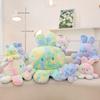 Double-sided Octopus Rabbit Doll Plush Toy Colored Rabbit Flip Face Doll Sleeping Pillow