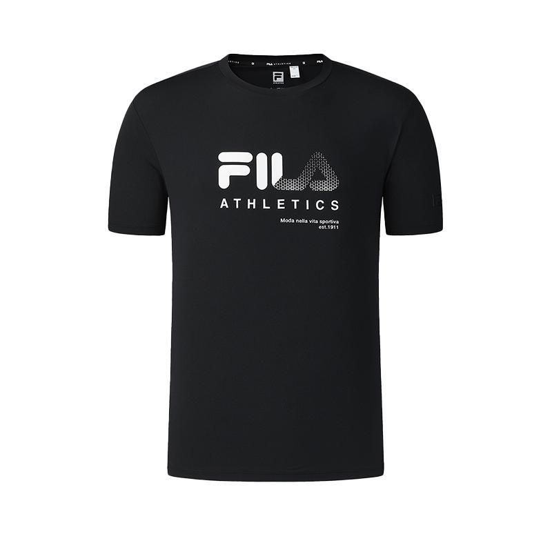 Fila Мужская футболка для фитнеса Pitch Black A11M521107F-BK
