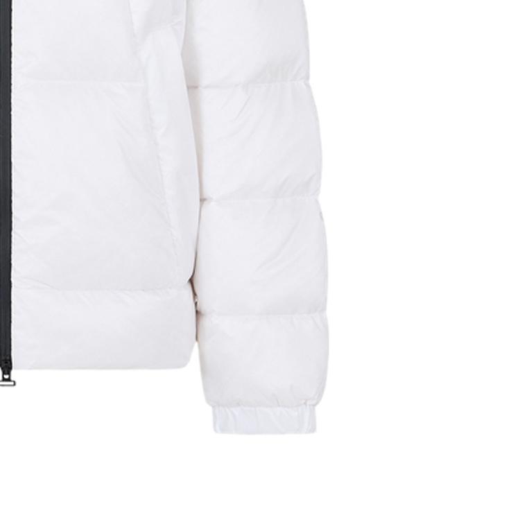 EMPORIO ARMANI EA7 Puffer Jackets Men's White Stand Collar Moderate Other 6RPB33-PNEOZ-1100