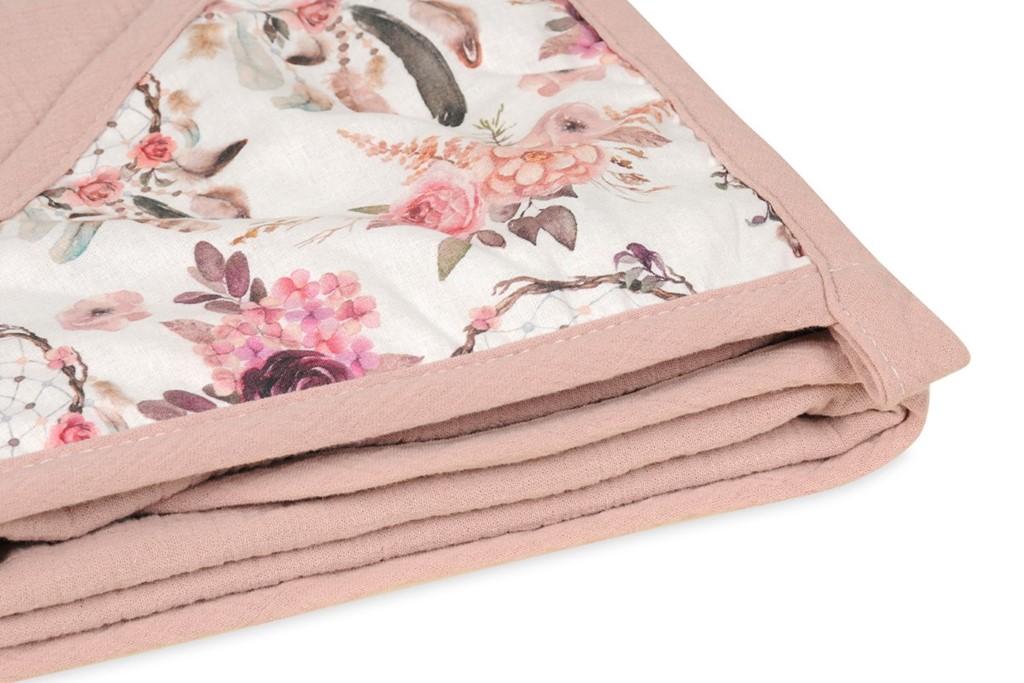Muslin design bath towel, size 85x85