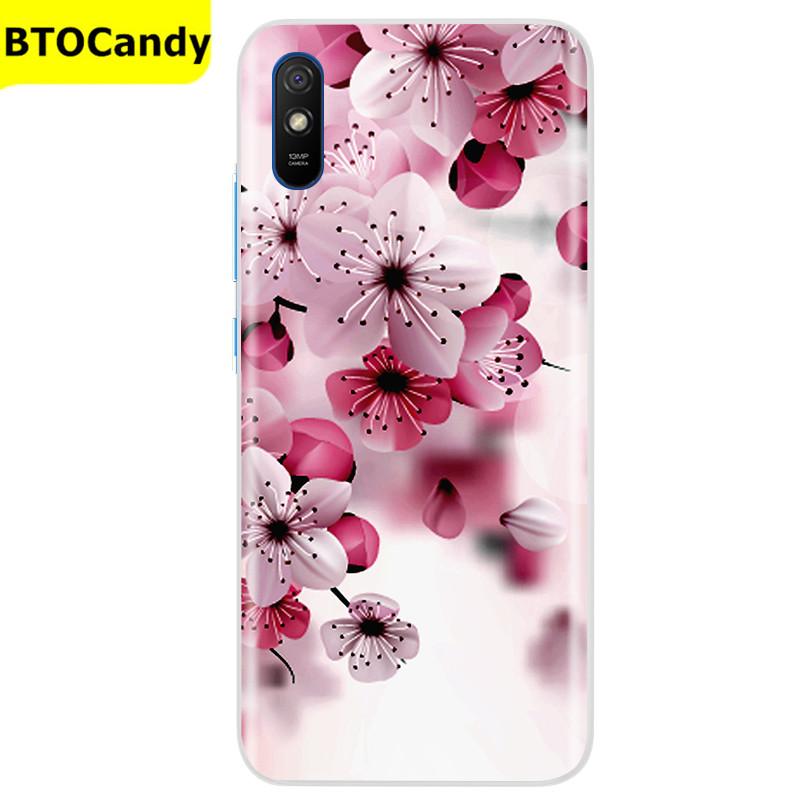 Силиконовый чехол для Redmi 9A, чехол для Xiaomi Redmi 9AT, мягкий силиконовый чехол для телефона Xiaomi Redmi 9A, чехол Redmi9A Fundas Coque