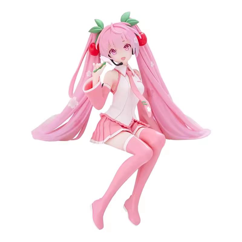 В наличии FuRyu SEGA TAiTO Хацунэ Мику Серия ПВХ Кукла Хацунэ Мику 14-18 см Аниме Фигурки Действия Масштабная Модель Коллекция Игрушки Наборы