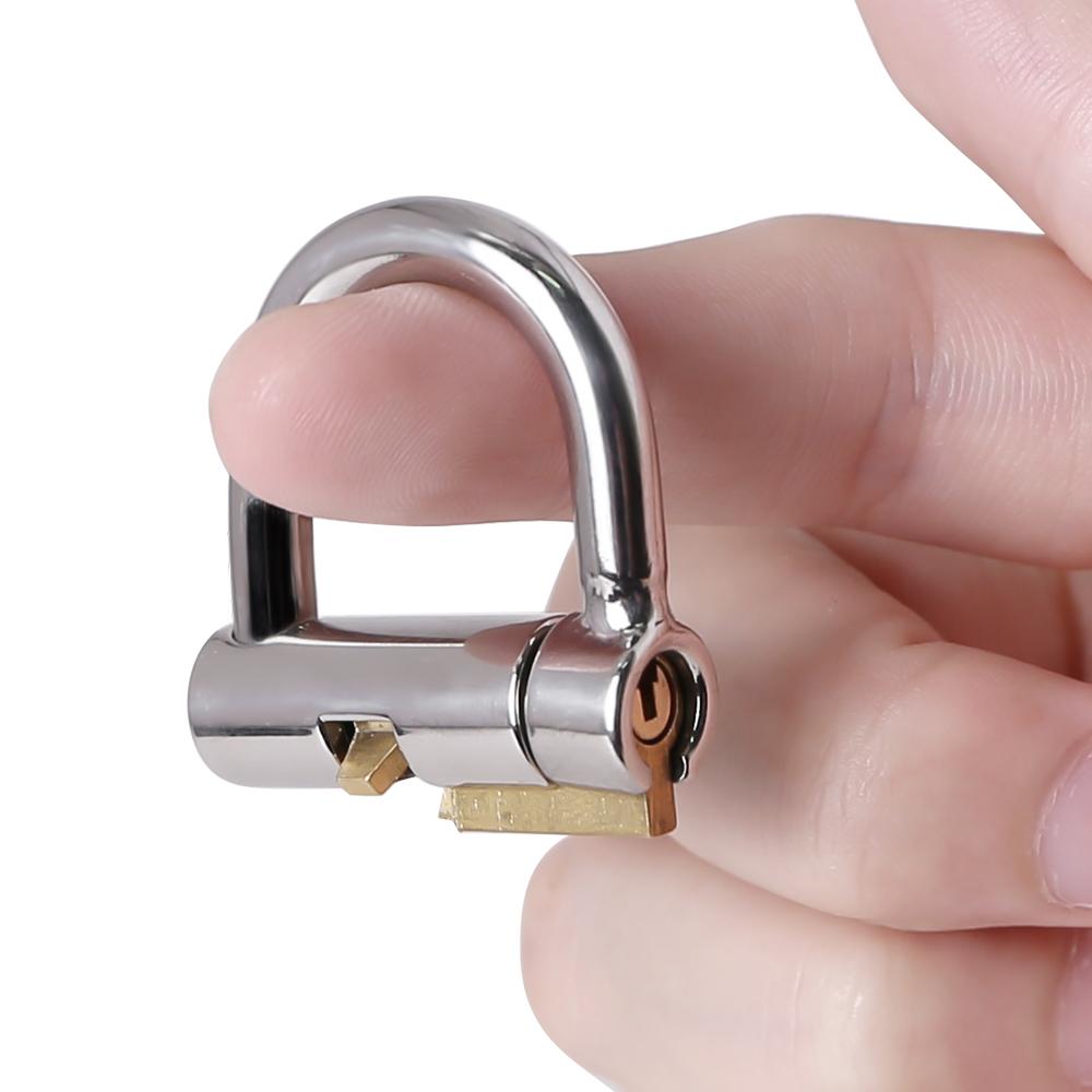 PA LOCK PRINCE ALBERT LOCKED CHASTITY PIRCING Titanium D-Ring PA Lock Glans Piercing STAINLESS STEEL PA Puncture BDSM