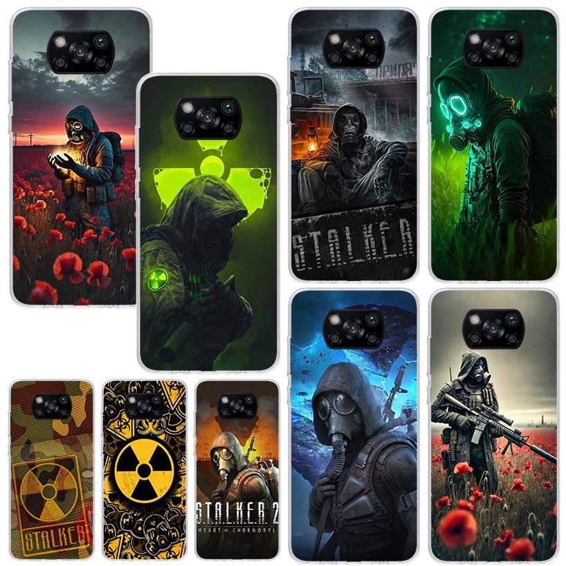 Game S-Stalker Phone Case For Xiaomi Poco X7 X6 X5 M7 M8 Pro F7 Ultra Redmi 15C 15 13C 13 12C 12 10 10C 10A Art Fundas Poco X7 X