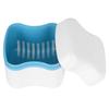 3 Colors Denture False Teeth Storage Box Case With Filter Screen Dental Appliance