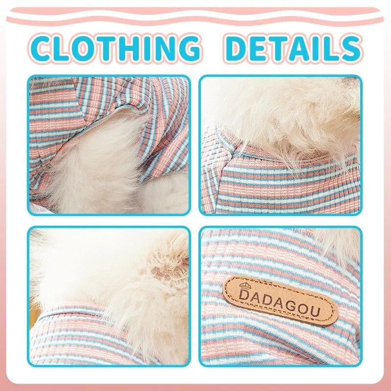 Летний жилет для собак, модный наряд для щенков, охлаждающая одежда для маленьких и средних собак, хлопковая футболка для чихуахуа, йоркских товаров для домашних животных