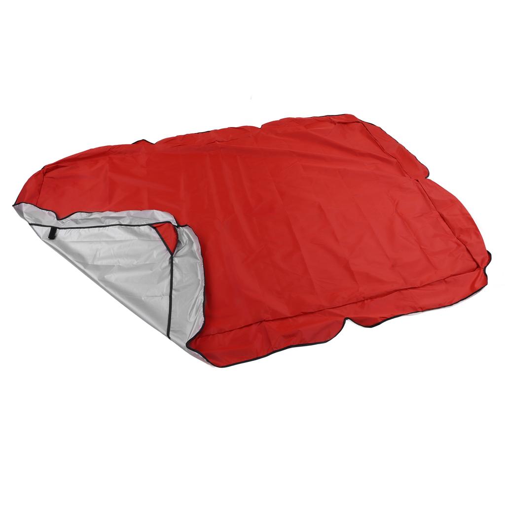 Outdoor Swing Canopy Silver Coated Oxford Cloth Waterproof Swing Chair Top Cover for Garden Sun Shade Accessory