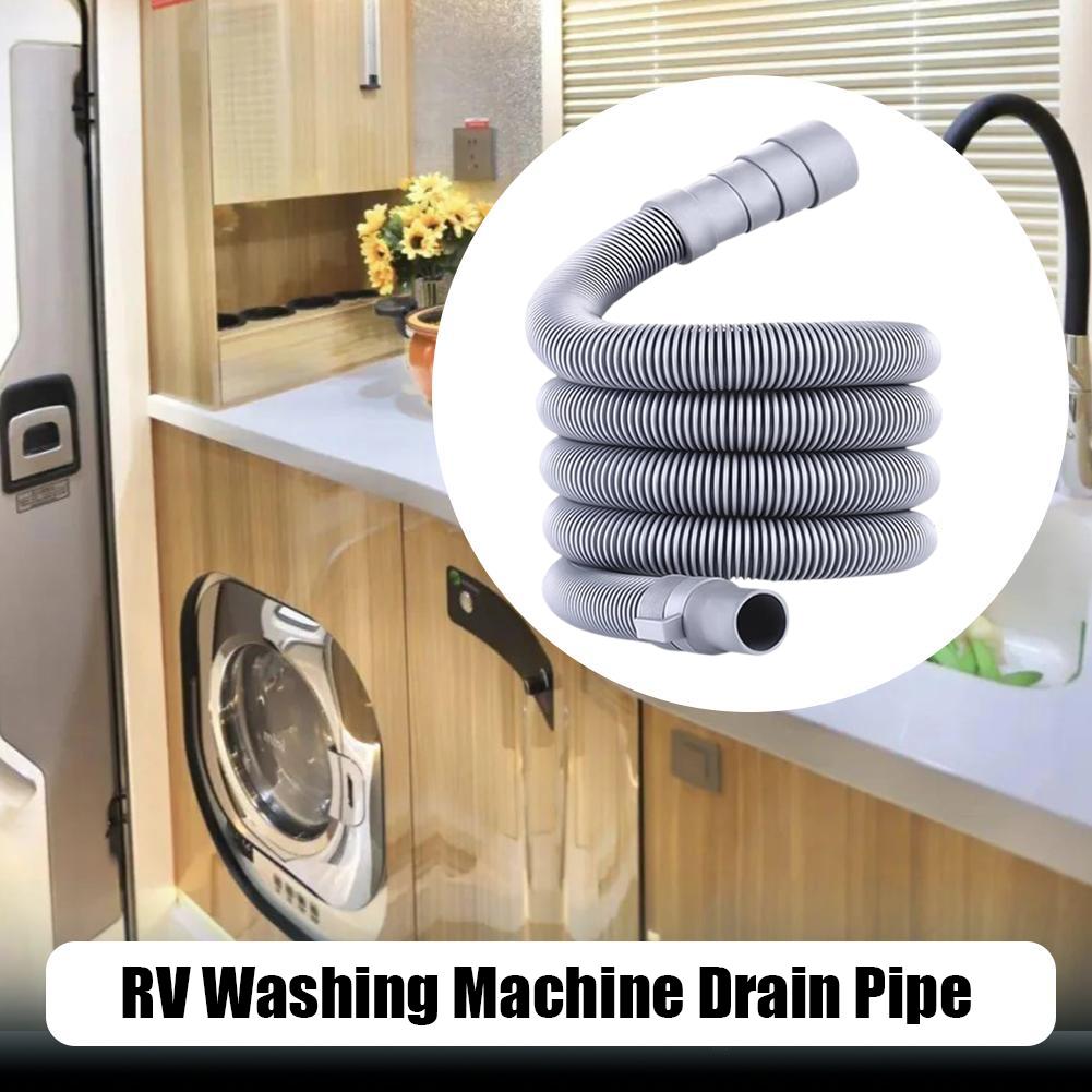 3/5/ 8m Caravan Sewer Pipe Kit Leakproof RV Hose RV Accessories Adjustable RV Drain Pipe Foldable RV Trailer Sewer Hose