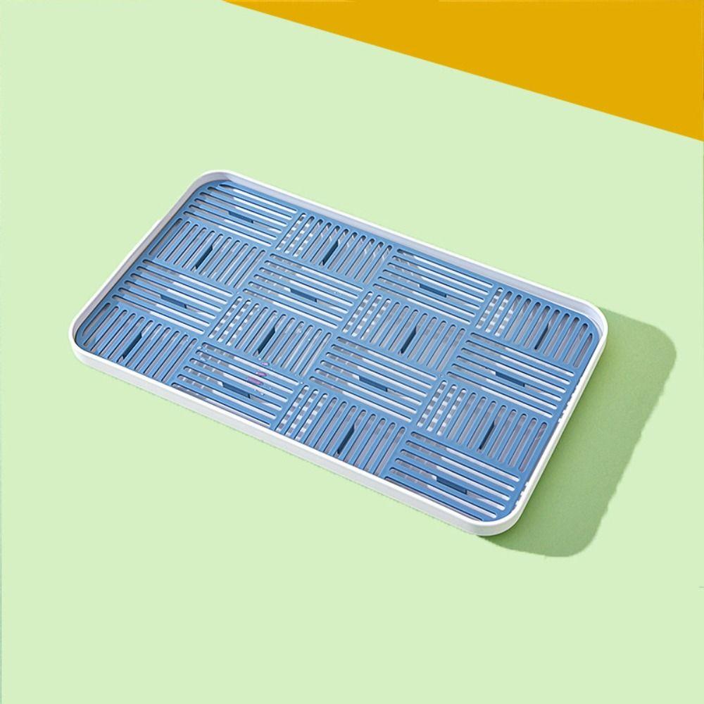 Съемная сушилка для посуды Двухъярусная сушилка для посуды Поддон для хранения Новый поднос для сушки посуды