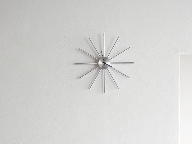 INTERFORM Usine CL-4509 Wall Clock with Sweep Movement