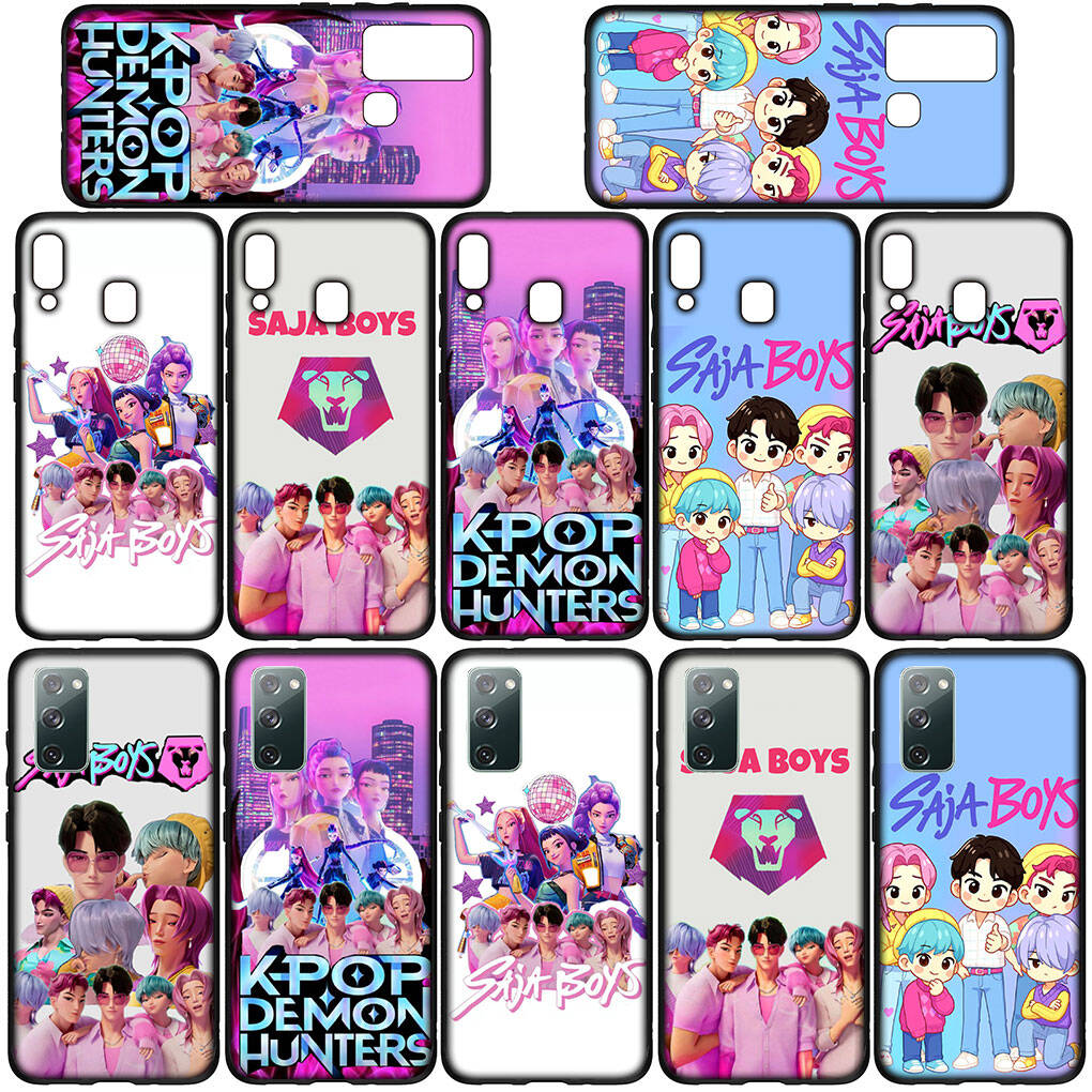 Phone Case for iPhone 17 16 15 Plus X Huawei P30 P20 Lite Redmi Note 14 12 11 13 Pro Max OPPO A60 A80 A40 A18 KPop Saja Demons Boys Jinu Hunters Cover