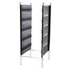 Hair Salon Instrument Storage Cart Adjustable Height Trolley Beauty Tools with 5 Drawers