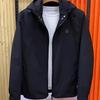 Универсальная мужская куртка с капюшоном в стиле business casual, весна 2025