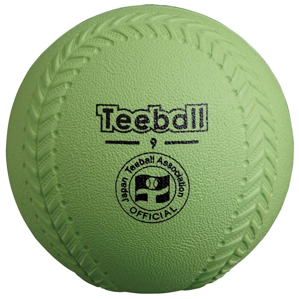 Six 9-inch JTA Kenko Tee Balls, Officially Approved by the Japan Tee Ball Association