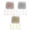80Pcs Cartoon Bee Paper Clips Cute Shaped Fun Bookmarks with Transparent Box School Supplies