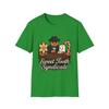 Unisex Softstyle T-Shirt Gingerbread Godfather Cookie Syndicate Funny Christmas