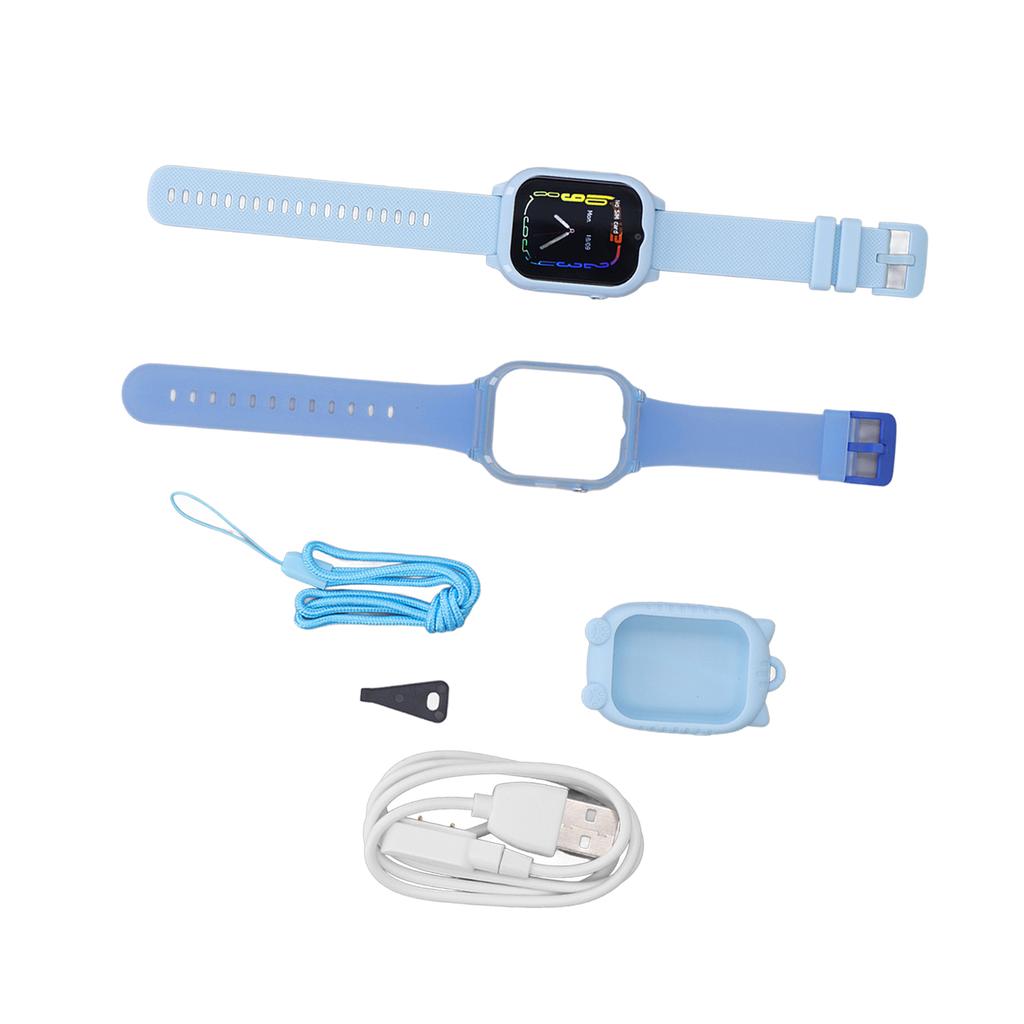 Детские умные часы с высоким разрешением, большим экраном, голосовыми сообщениями, видеозвонками, многофункциональными 4G