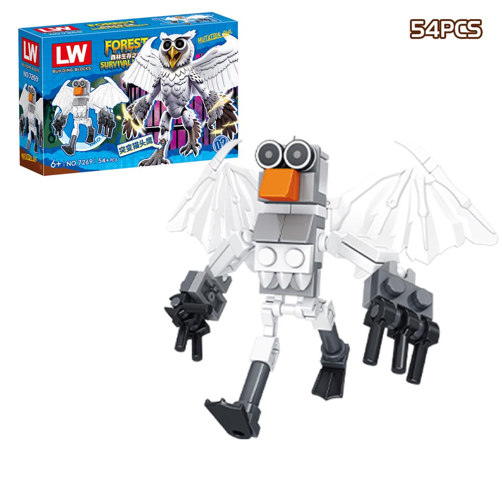 Новый набор строительных блоков «99 ночей в лесу», модель для сборки, коллекция «99 ночей в лесу», кубики для детей, фанатов, подарки