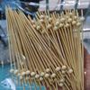 In-Stock Decorative Bamboo Picks: 100-Piece Fruit & Appetizer Skewers with Colorful Round Beads