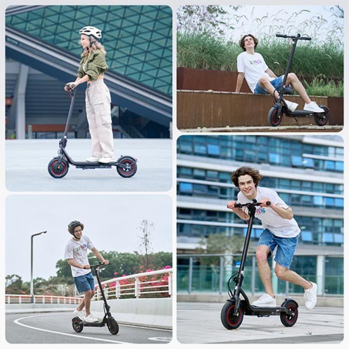 Trottinette Electrique Pliable pour Adulte 10'' AGILERIDE AS-B3, Autonomie 27-37 KM, Batterie 36V 10.5Ah, Moteur 500W