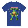 Teenage Mutant Ninja Turtles Unisex Adult Leonardo Retro T-Shirt