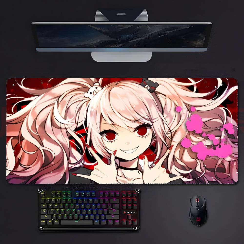 Dark Mystery Game DDanganronpa Mouse Pad Mousepad Large Gaming Lockedge Thickened Pc Table Desk Mat
