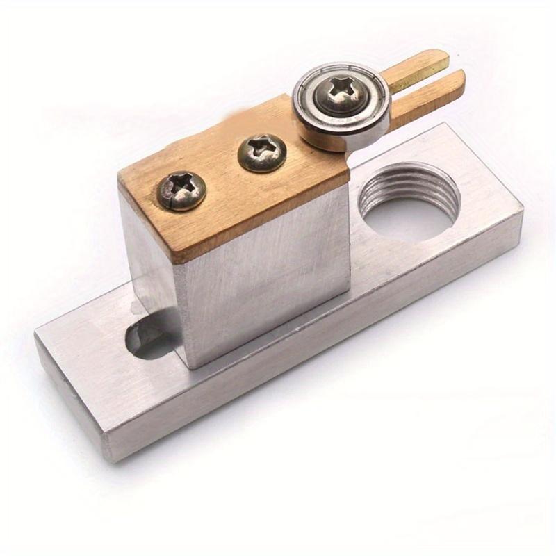 Эффективный электрический инструмент для прорезания канавки для инкрустации при изготовлении скрипок Материал: алюминий и медь 2x фрезы Серебро Золото