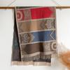 Ethnic Style, Color-Block Style, Fashion, Going Out, Warm Shawl, Cape, Scarf, Women