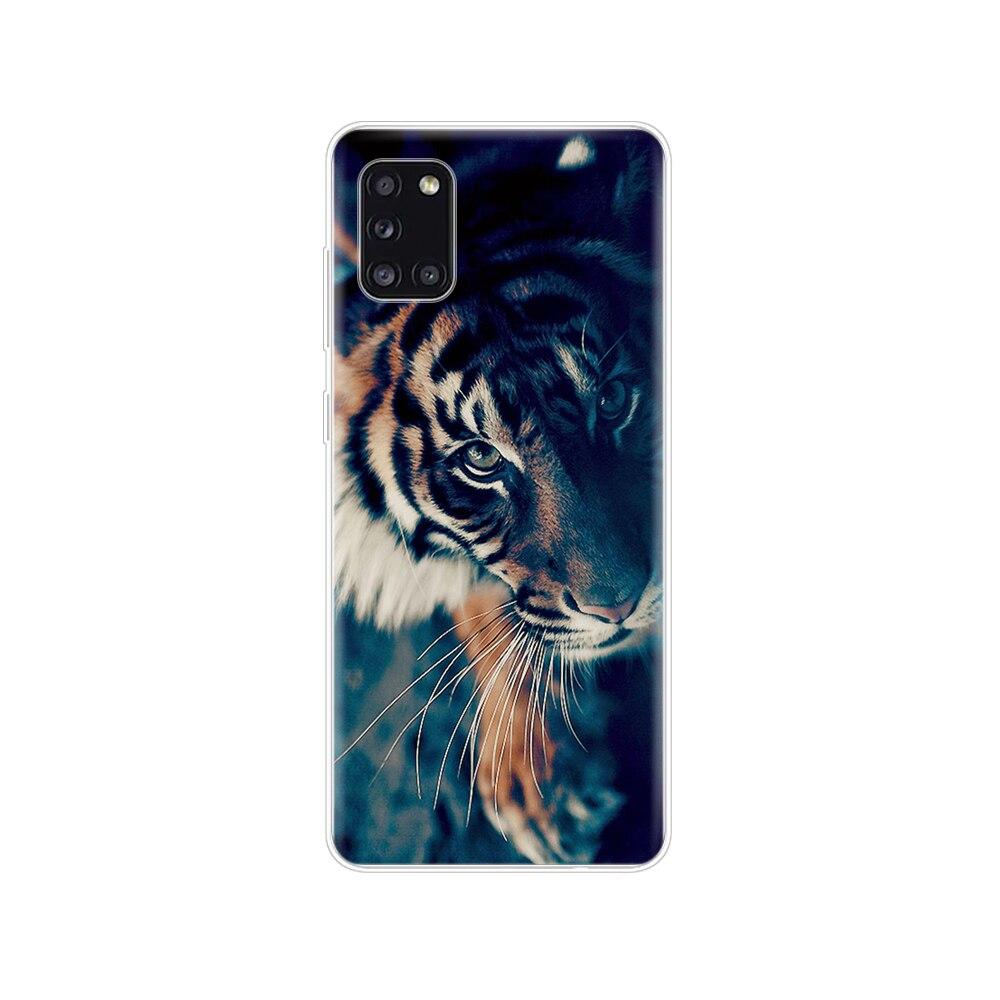 Чехол для Samsung Galaxy A31 Чехол для Samsung A31 A 31 SM-A315F 6,4"; Чехол для телефона, силиконовый мягкий чехол из ТПУ, полный защитный бампер