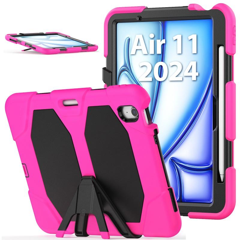IPad Air 11 Inch Case With Stand Full Coverage Shockproof Silicone Cover Pro Mini 7 Lightweight Protective Shell